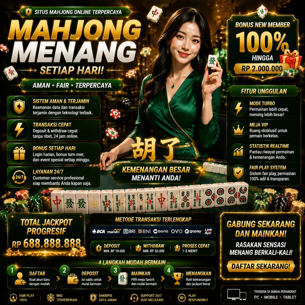Main hokiluckq.com Menang Jackpot Besar