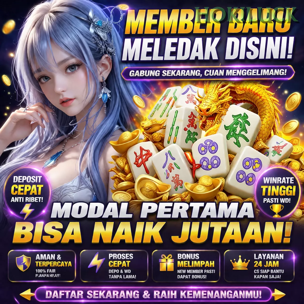 Login hokiluck Sekarang Bonus Melimpah