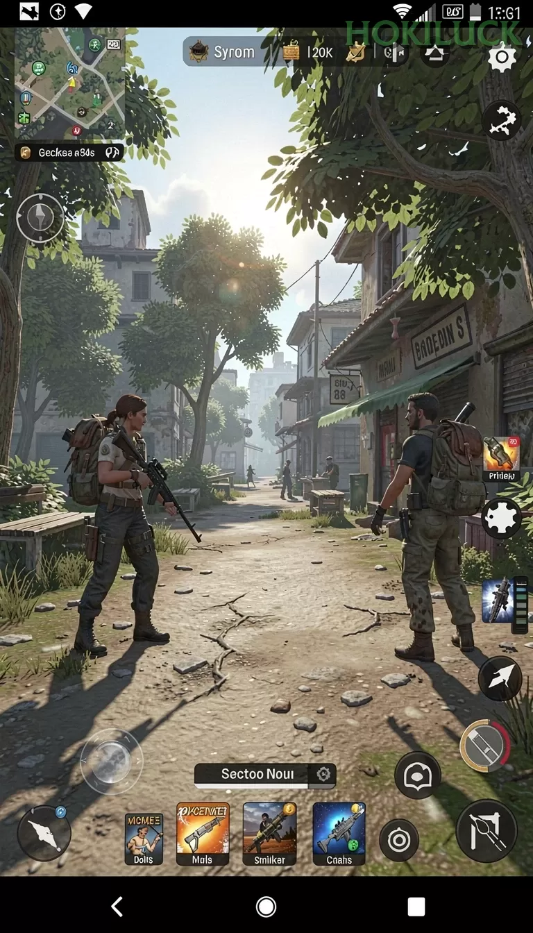 Screenshot Golden Destiny nomor 1